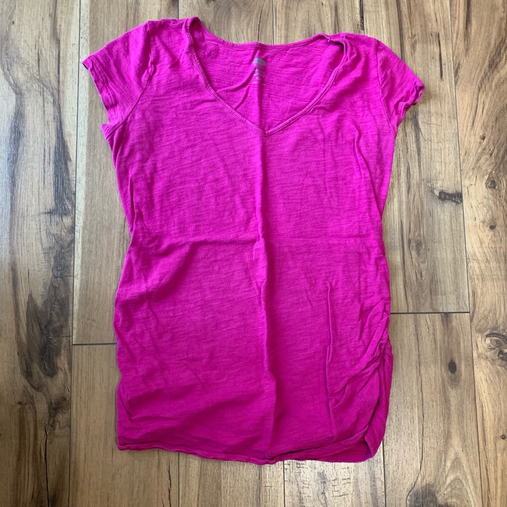 Bright pink!! Maternity top